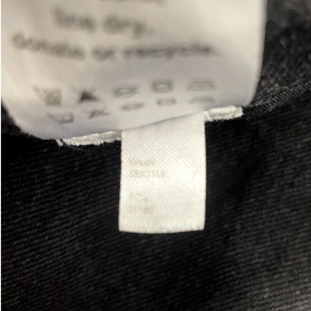 Reformation Cynthia High Rise Straight Leg Jeans Black Size 26 Minimalist Chic - Picture 13 of 13